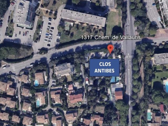 NOUVEAUTE PROGRAMME NEUF LE CLOS ANTIBES LIVRAISON 2027 2 PIECES REZ DE JARDIN PARKING PISCINE
