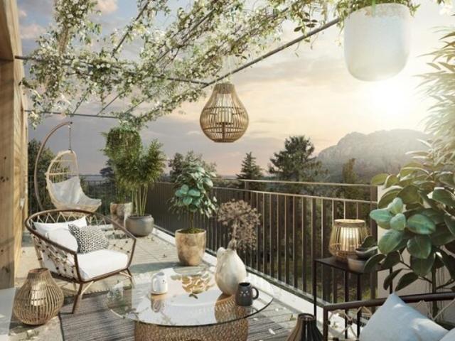 NOUVELLE OPPORTUNITE: BEAU 2 PIECES DE 45M² AVEC BELLE TERRASSE ET VUE DEGAGEE