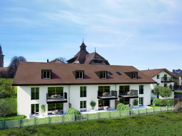Nouvelle promotion 4.5 pièces appartement avec parking intérieur, Belfaux