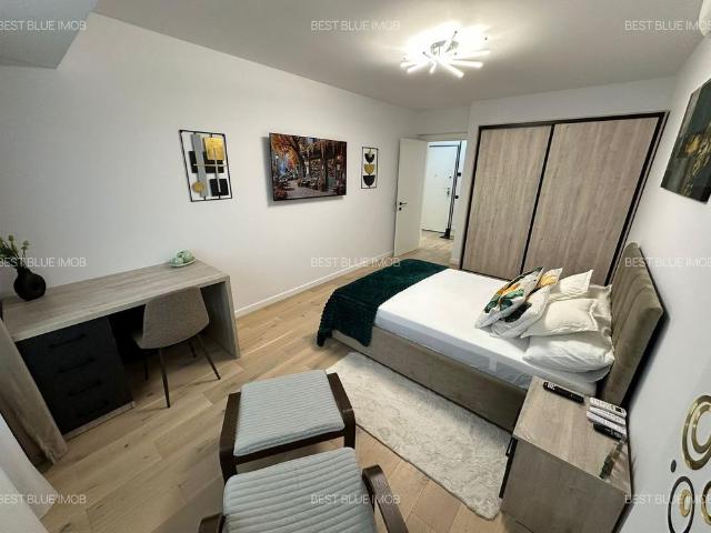 Nou, 450 euro, centru, Palas Campus, apartament 1 camera, parcare subterana