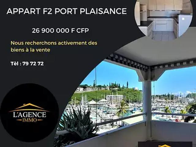 Nouméa 98800 Achat / Vente appartement 2 pièces t2