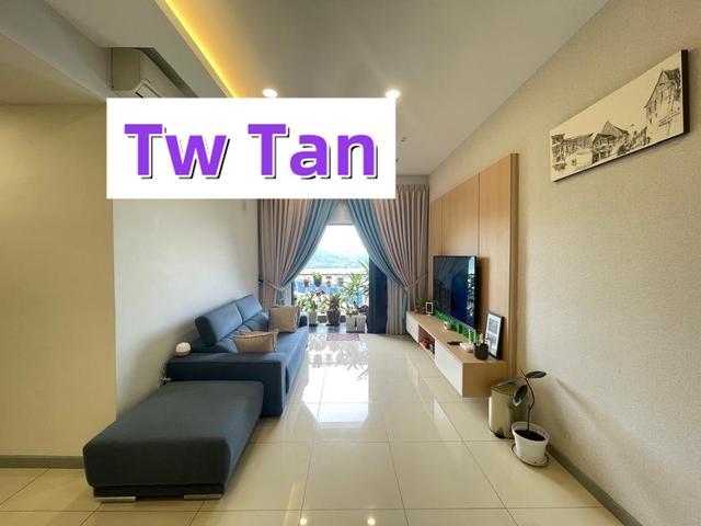 Novus Condo Nice Reno Full Furnish High Floor Nice Seaview Bayan Lepas