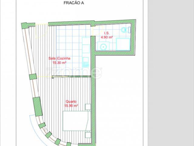 Novo apartamento de um quarto de 45 m² localizado em V.N. Gaia