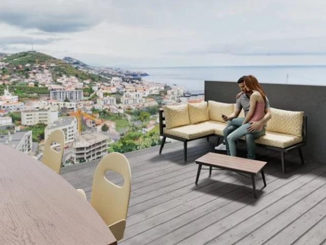 Novo Apartamento T2 Moderno com Vista Mar Deslumbrante