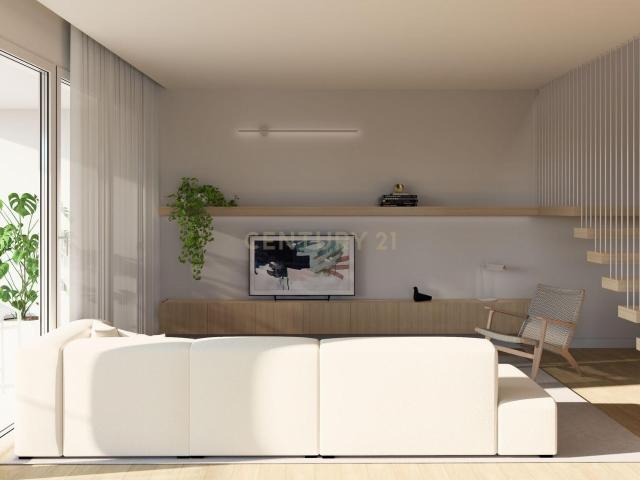 Novo Duplex T2 – exposição solar, terraços e garagem na Rua Paulo VI