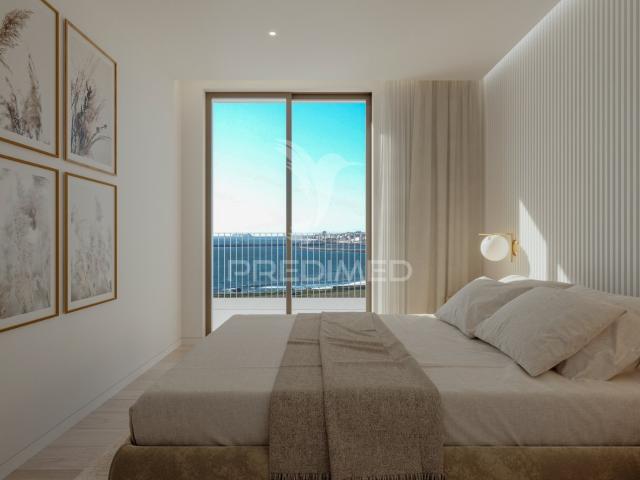 Novo T2 com vistas sobre o Rio Douro, Mar e Foz do Porto