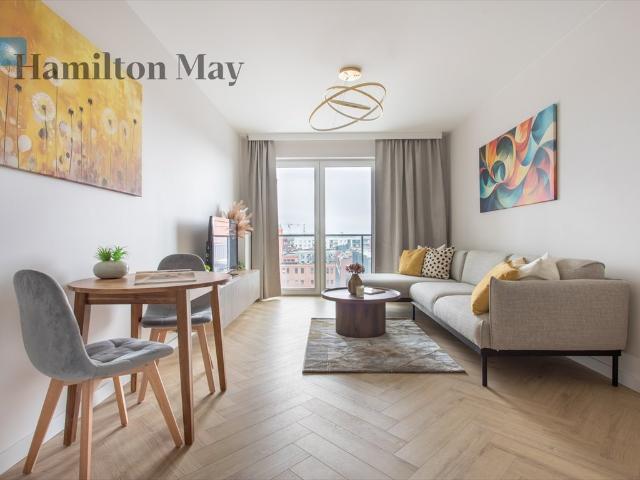 Zapraszam do wynajmu nowoczesnego 44 m² apartamentu z panoramicznym widokiem