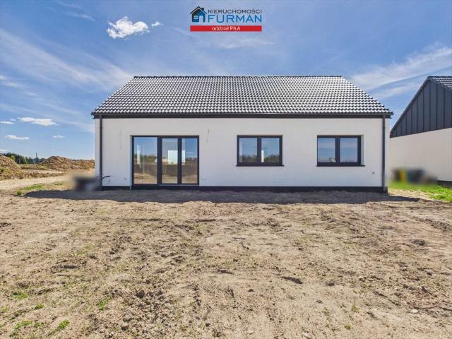 Nowy dom 94 m² z ogrzewaniem pellet i dużą działką