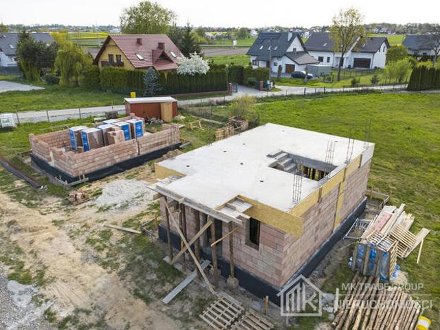 Nowy dom wolnostojący Kłaj, pow. 80m2, rekuperacja