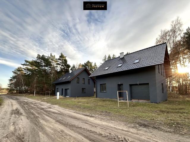Nowy dom w Wągrowcu pod lasem, do wykończenia, 128,5 m²