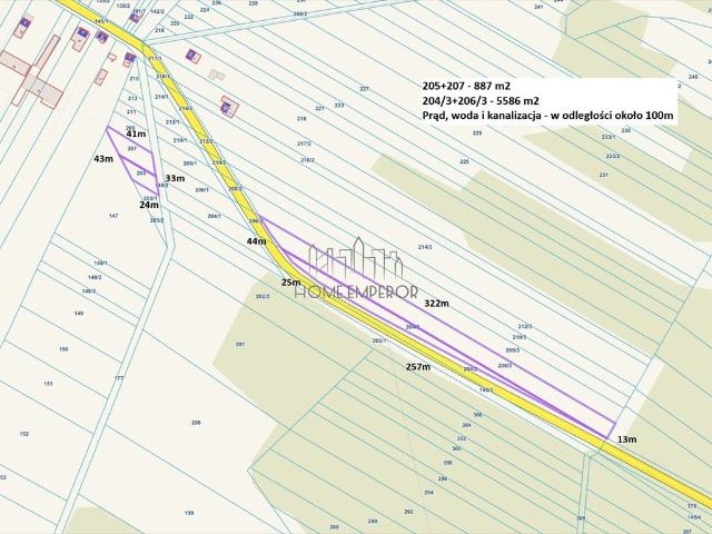 Działki 887 m² z warunkami zabudowy polecam!