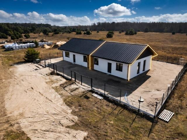 Nowy parterowy dom jednorodzinny lokalowy 70 m²