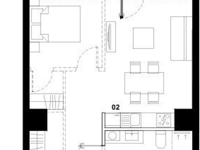 Luksusowe 2 pokojowe mieszkanie z 48m² salonem i loggią