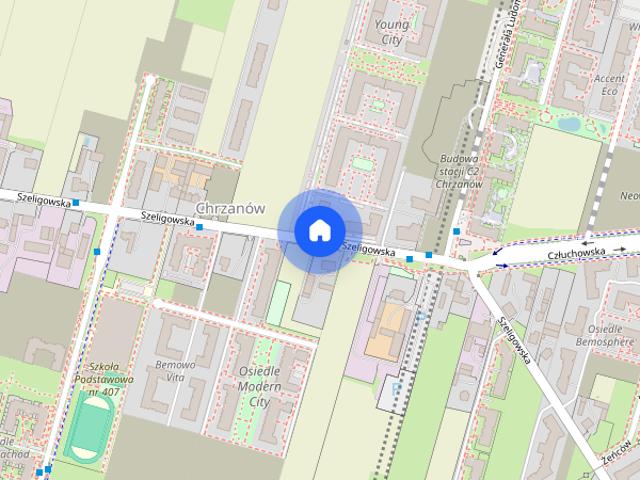 Nowe 2 pok. Mieszkanie z balkonem, parking, Chrzanów