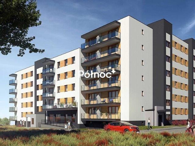 Nowe 3 pokojowe mieszkanie z balkonem, stan deweloperski