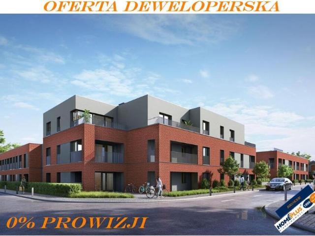 Nowe 3 pokojowe mieszkanie z garażem i ogrodem