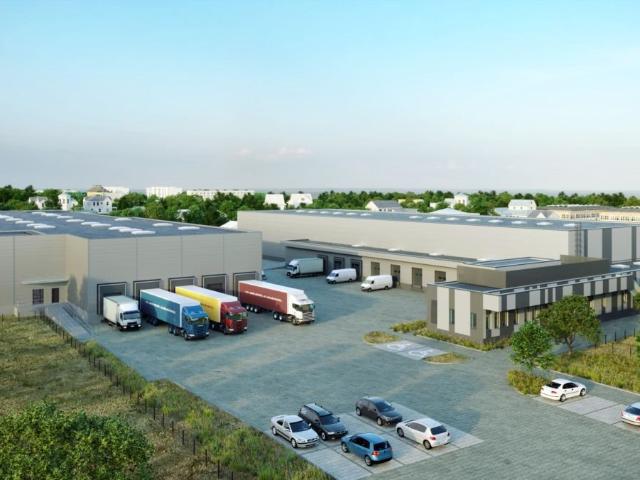 Nowoczesny magazyn A klasowy 4007 m² z 10 dokami
