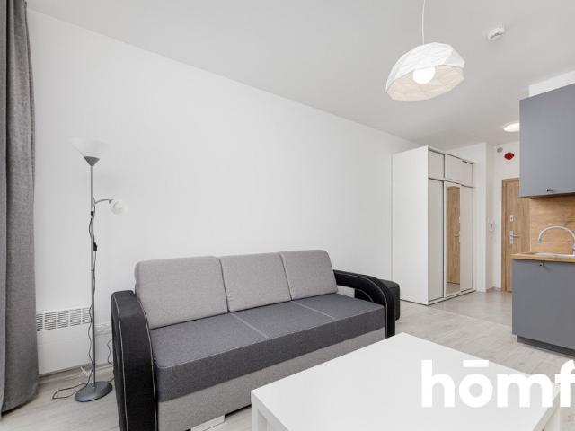 Nowoczesny mikroapartament 24,5 m² z aneksem i parkingiem