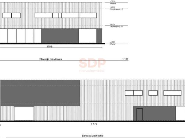 Nowoczesny obiekt przemysłowy 621 m2 z biurami na Strachowicach