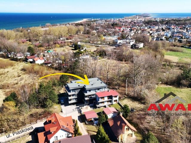 Nowoczesny apartament 3 pok. z tarasem, garażem i widokiem