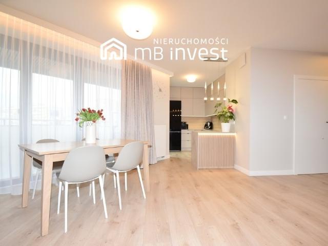 Nowoczesny apartament 3 pok. z loggią, widok na park i morze