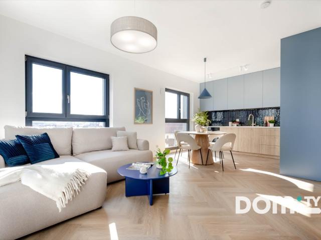 Nowoczesny apartament 2 pok. z balkonem i widokiem