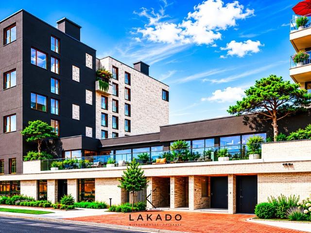 Nowoczesny apartament 2 pokojowy z ogródkiem i balkonem