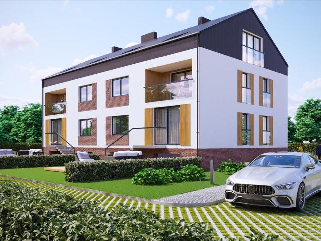 Nowoczesny apartament 2 pokoje, blisko morza, ogródek