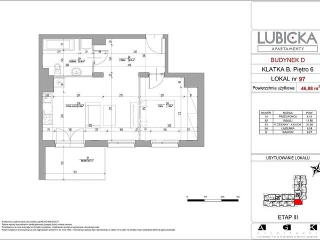 Nowoczesny apartament 2 pokoje z balkonem i miejscem garażowym