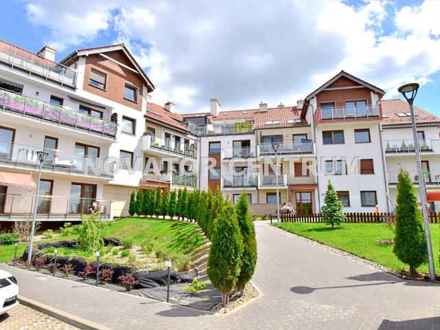 Nowoczesny apartament 2 pokoje z balkonem i garażem
