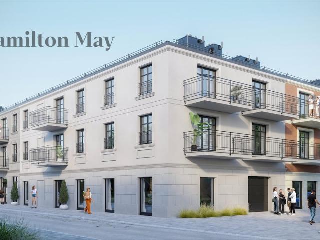Nowoczesny apartament 33,56 m² z balkonem i garderobą