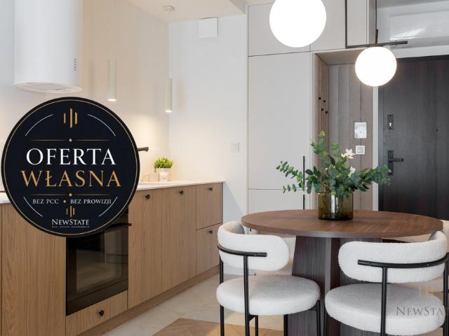 Nowoczesny apartament 36,8 m² z loggią, inwestycja Młyny Mogilska
