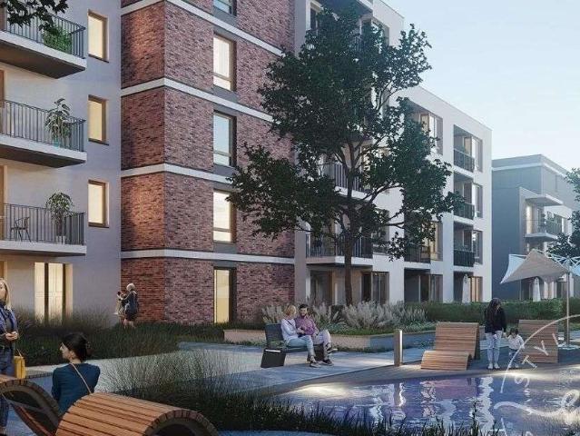 Nowoczesny apartament 46 m² z balkonem i garażem