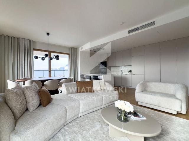 Nowoczesny apartament 4 sypialnie, 125 m², Wola Warszawa