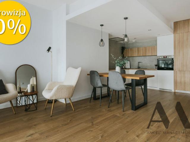 Nowoczesny apartament 59 m2 z balkonem, miejsce postojowe