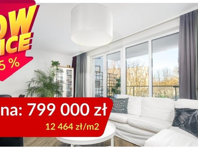 Nowoczesny apartament 64,1 m² w prestiżowej inwestycji Wyspa Solna