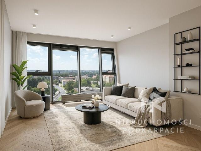 Nowoczesny apartament 66,99 m² z widokiem na Wisłok
