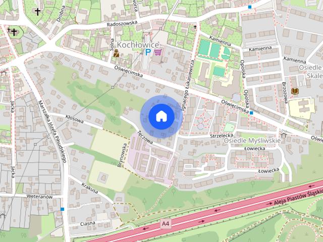 Nowoczesny Apartament na wynajem 46m2, 1 pietro, taras! Ruda Śląska