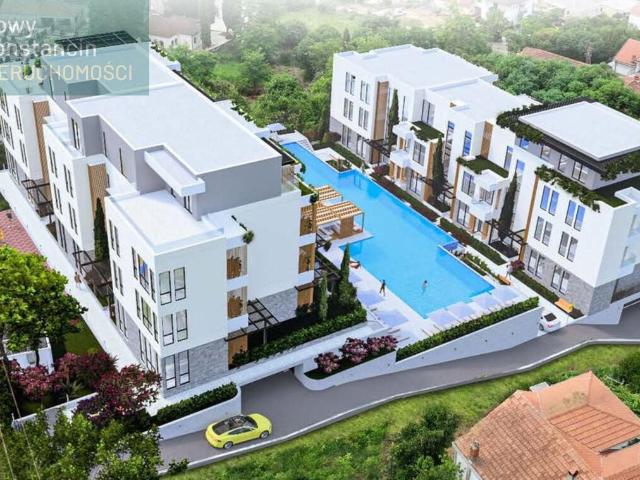 Nowoczesny apartament z widokiem na Zatokę Kotorską