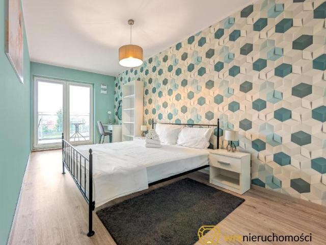 Nowoczesny apartament z balkonem i garażem w Fabrycznej