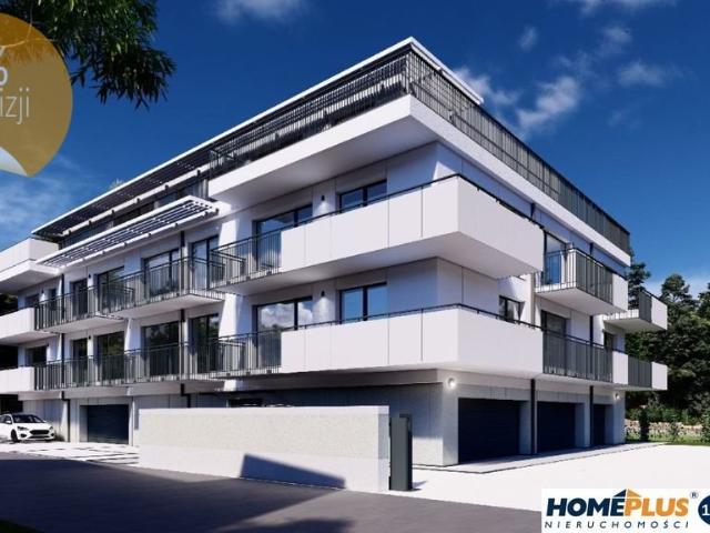 Nowoczesny apartament z dużym tarasem i pełnym wykończeniem