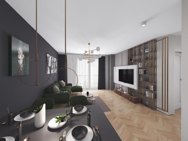 Apartament z tarasem 21 m²