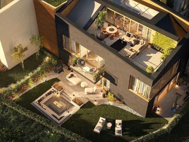 Nowoczesny apartament z ogrodem w Wilanowie, 5 pokoi