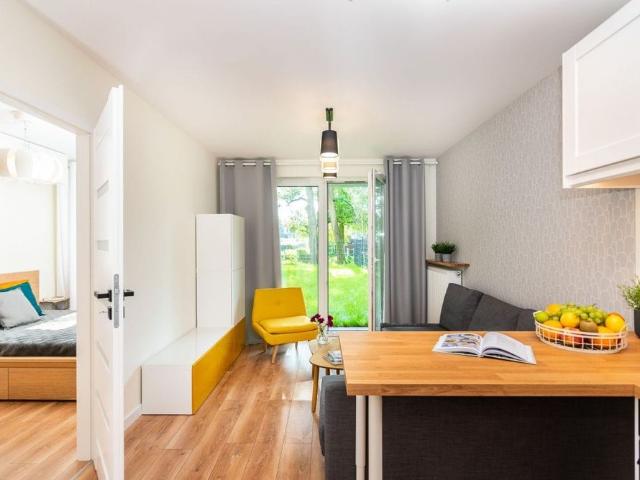 Nowoczesny Apartament z pięknym ogrodem Kampus UJ 35 m²