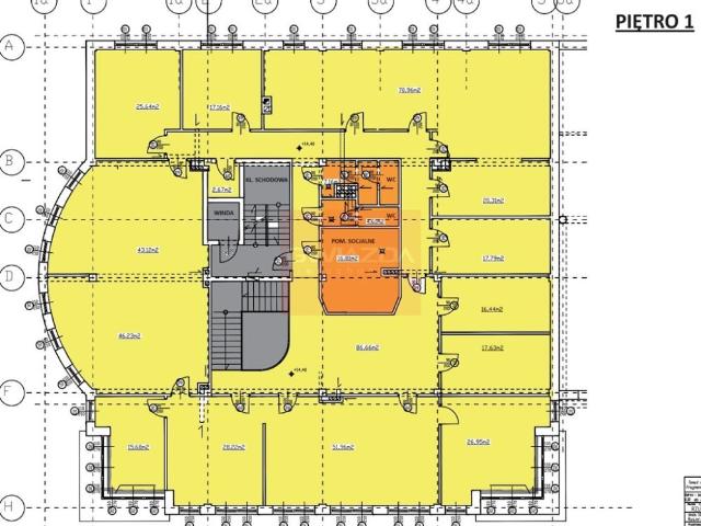 Nowoczesny biuro 516 m2 z klimatyzacją i parkingiem