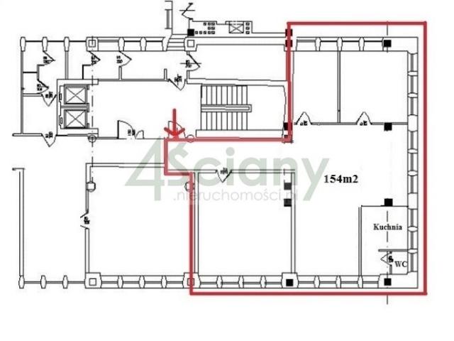 Nowoczesny biurowiec 154 m² z klimatyzacją i recepcją