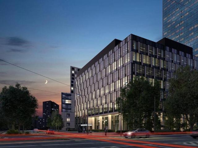 Nowoczesny biurowiec INTRACO Prime w Śródmieściu Warszawy