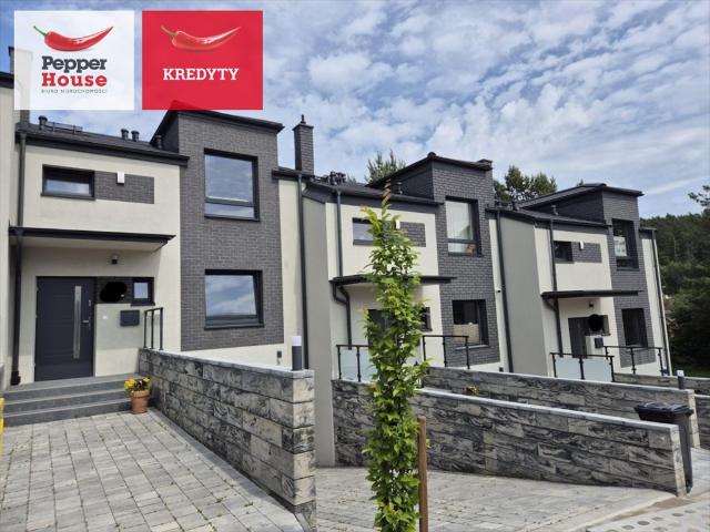 Nowoczesny bliźniak 198 m² z garażem i tarasem Straszyn