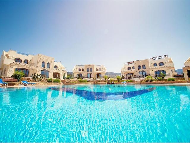 Nowoczesny bliźniak 100 m od morza w Girne