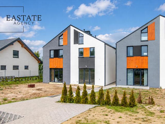 Nowoczesny bliźniak 110 m² z ogrodem